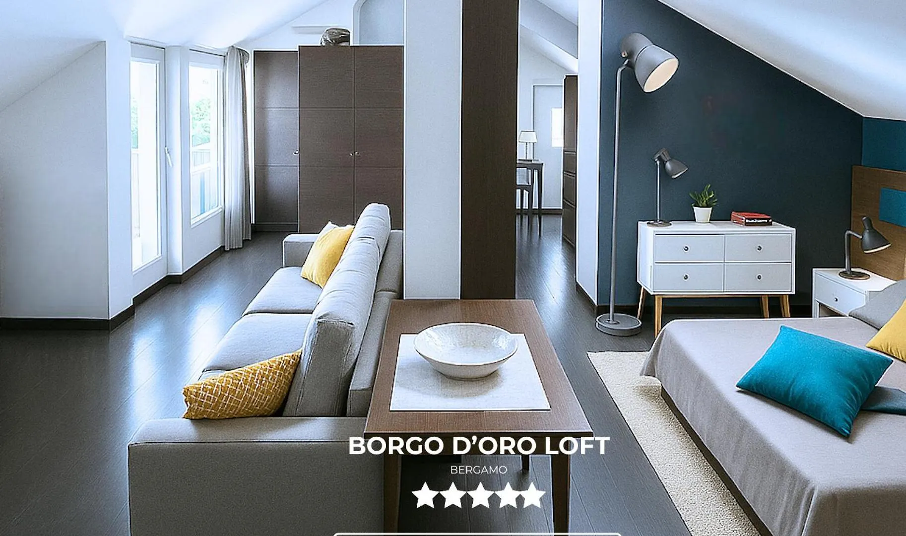 Apartament Borgo D'Oro Loft Bergamo